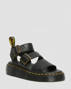Dr. Martens Gryphon Quad Leren Platform Sandalen^WOMENS Sandalen|Platform Sandalen