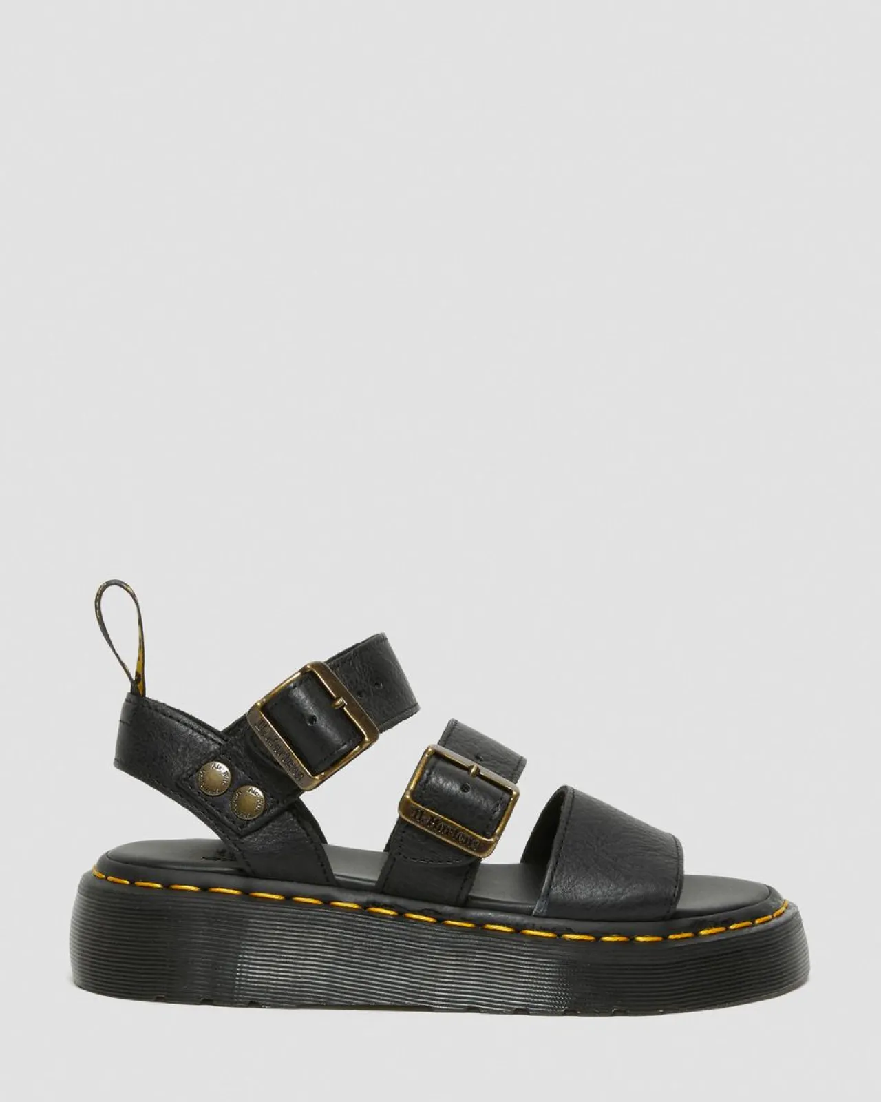 Dr. Martens Gryphon Quad Leren Platform Sandalen^WOMENS Sandalen|Platform Sandalen