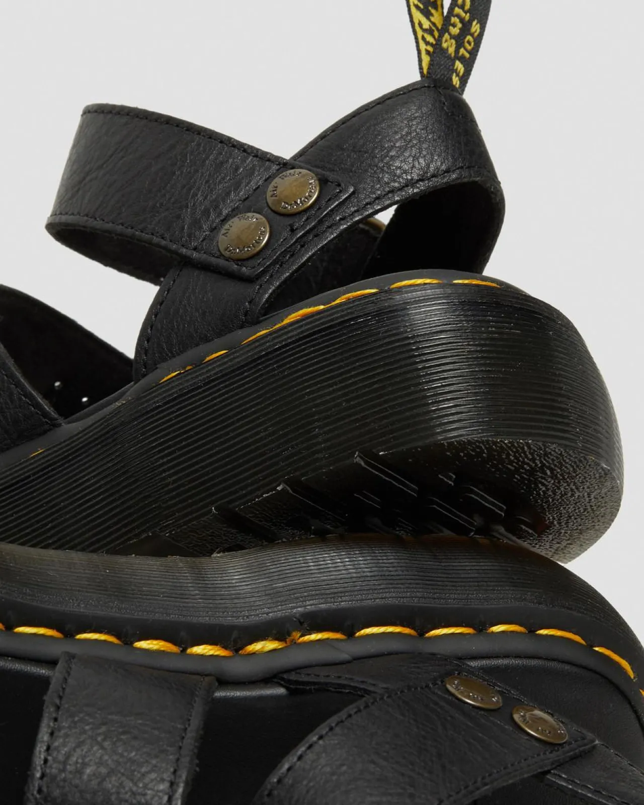 Dr. Martens Gryphon Quad Leren Platform Sandalen^WOMENS Sandalen|Platform Sandalen