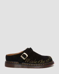 Dr. Martens Isham Desert Oasis Suède Mules^MENS Heren Sale|Suède