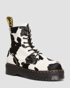Dr. Martens Jadon Hair-On Koeienprint Platform Laarzen^MENS Heren Sale|Trending Stijlen
