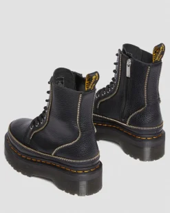 Dr. Martens Jadon Hardware Leren Platformlaarzen^WOMENS Laarzen
