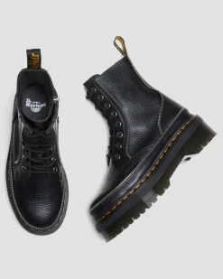 Dr. Martens Jadon Hardware Leren Platformlaarzen^WOMENS Laarzen