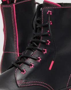 Dr. Martens Jadon II Neon Ster Leren Platform Laarzen^GIFTS Platform Laarzen