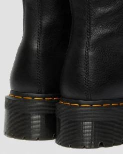 Dr. Martens Jadon Imitatiebont Gevoerde Leren Platformlaarzen^WOMENS Winter Stijlen|Laarzen