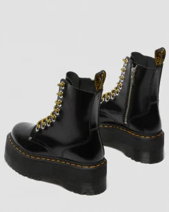 Dr. Martens Jadon Max Buttero Leren Platformlaarzen^UNISEX Veterlaarzen|Enkellaarzen