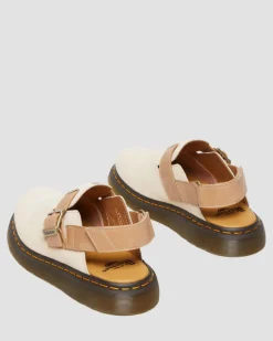 Dr. Martens Jorge II Suède & Leren Slingback Mules^MENS Suède|Casual Stijlen