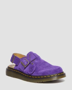 Dr. Martens Jorge Made In England Suède Mules^MENS Made In England|Suède