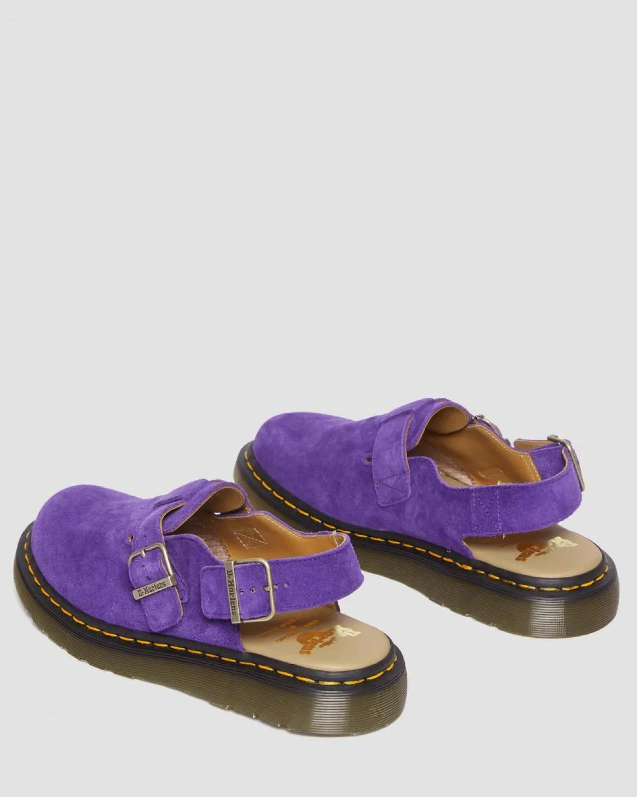 Dr. Martens Jorge Made In England Suède Mules^MENS Made In England|Suède