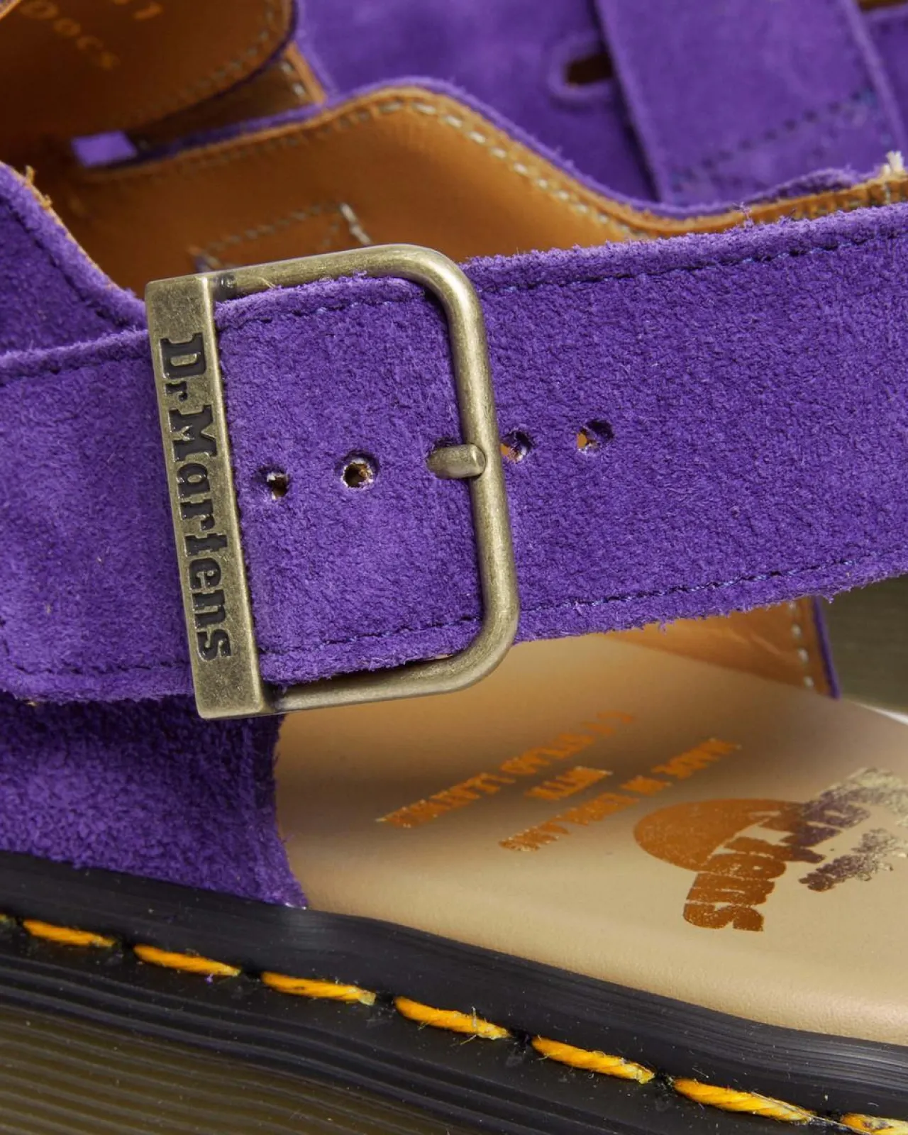 Dr. Martens Jorge Made In England Suède Mules^MENS Made In England|Suède