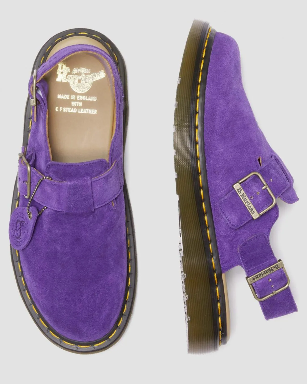 Dr. Martens Jorge Made In England Suède Mules^MENS Made In England|Suède