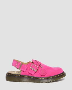 Dr. Martens Jorge Made In England Suède Mules^MENS Made In England|Suède