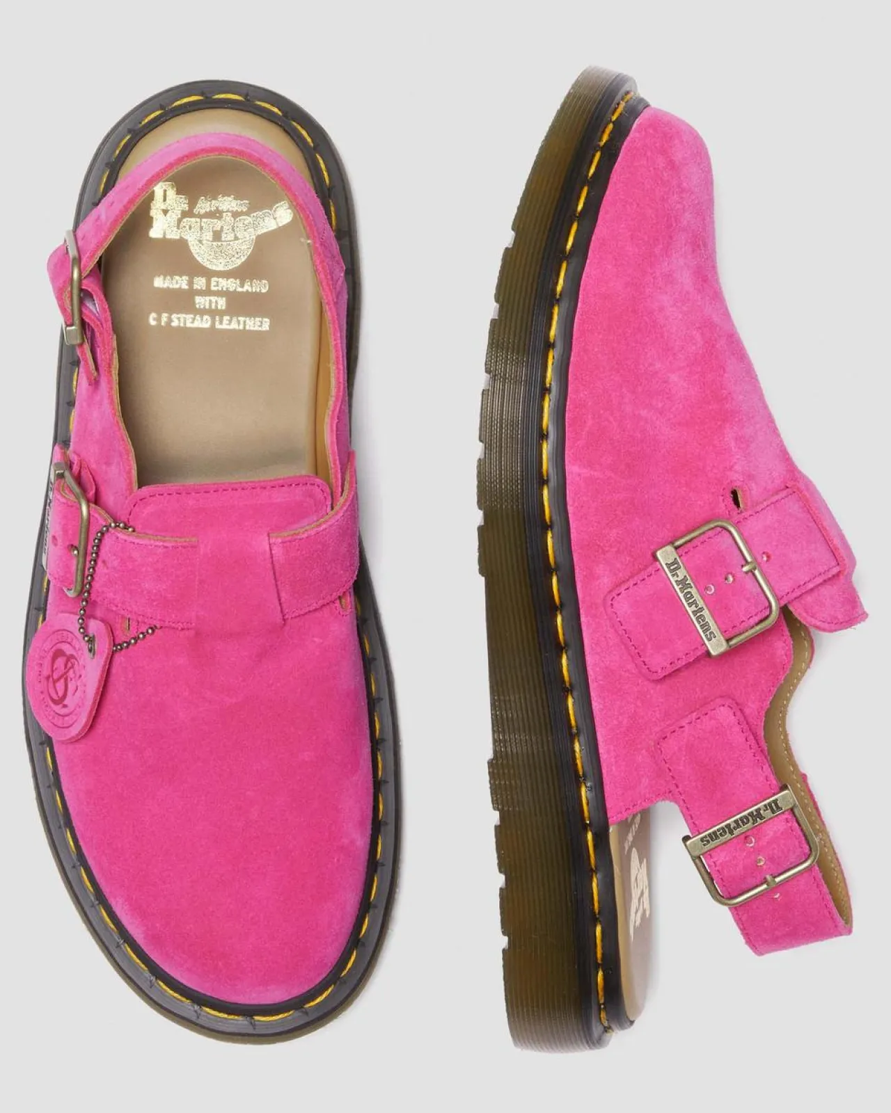 Dr. Martens Jorge Made In England Suède Mules^MENS Made In England|Suède