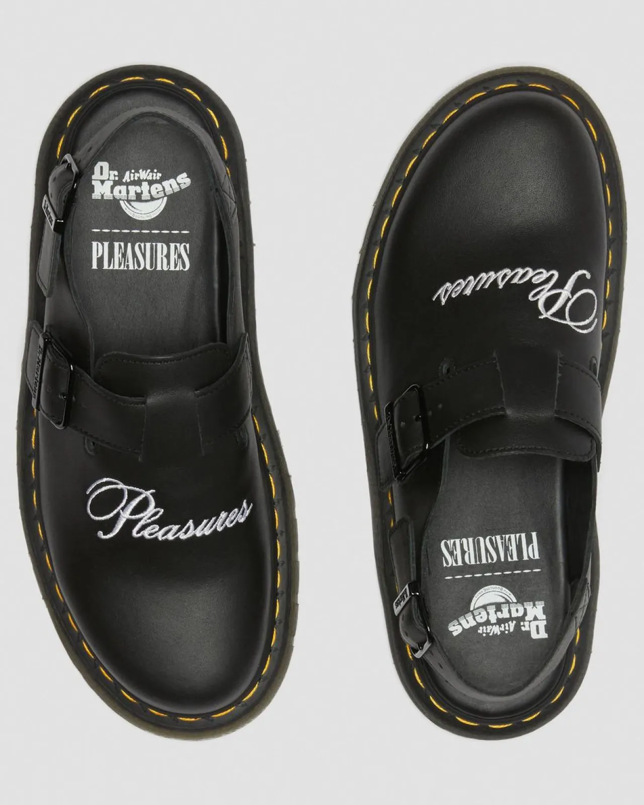 Dr. Martens Jorge Pleasures Leren Mules^UNISEX Sandalen|Sandalen