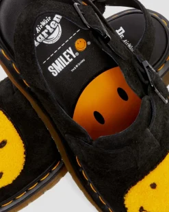 Dr. Martens Jorge Smiley® Suede Mules^UNISEX Sandalen|Schoenen