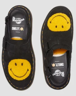 Dr. Martens Jorge Smiley® Suede Mules^UNISEX Sandalen|Schoenen