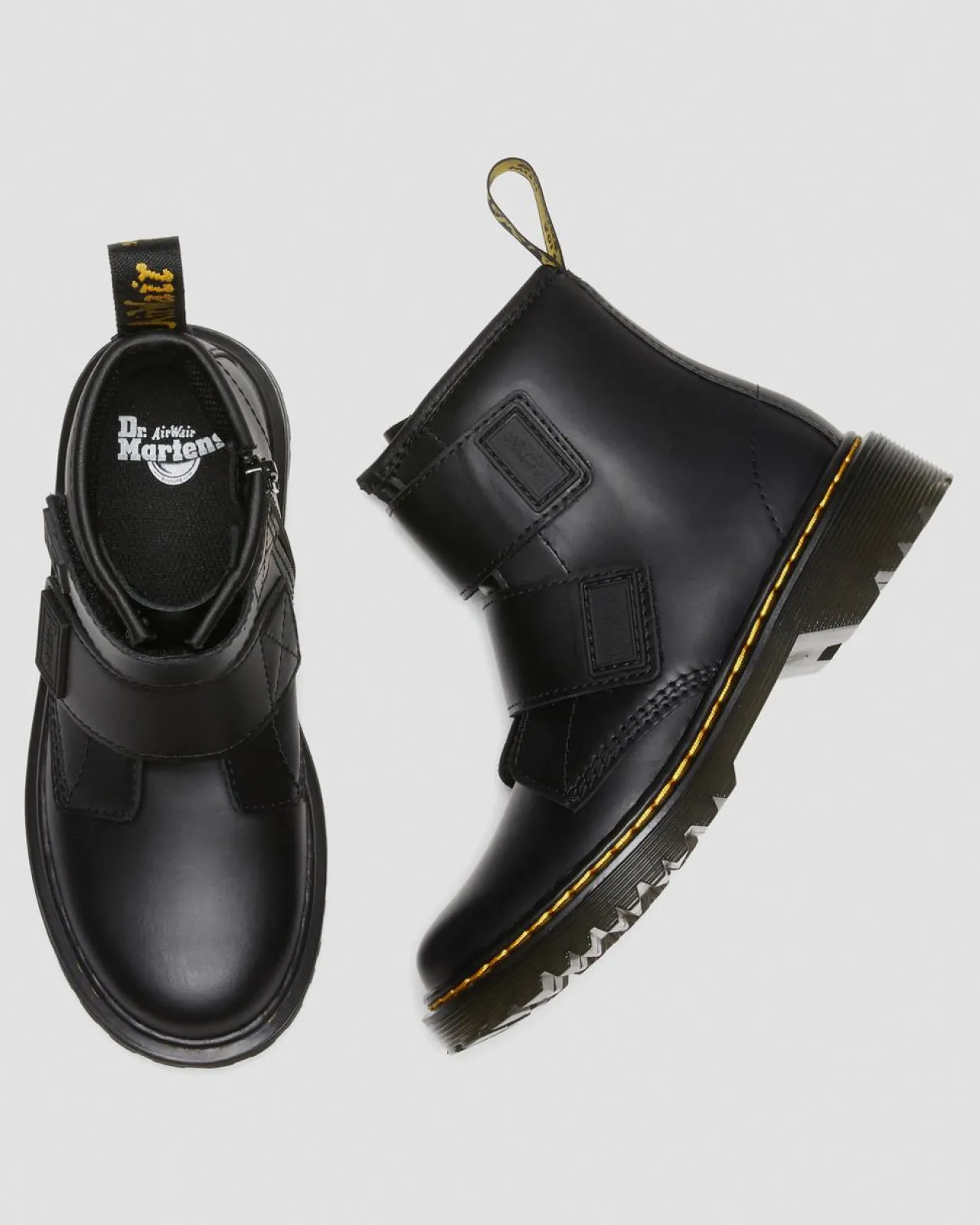 Dr. Martens Junior 1460 Dubbele Riem Leren Laarzen^KIDS Sale Voor Kinderen|Meisjes Schoolschoenen
