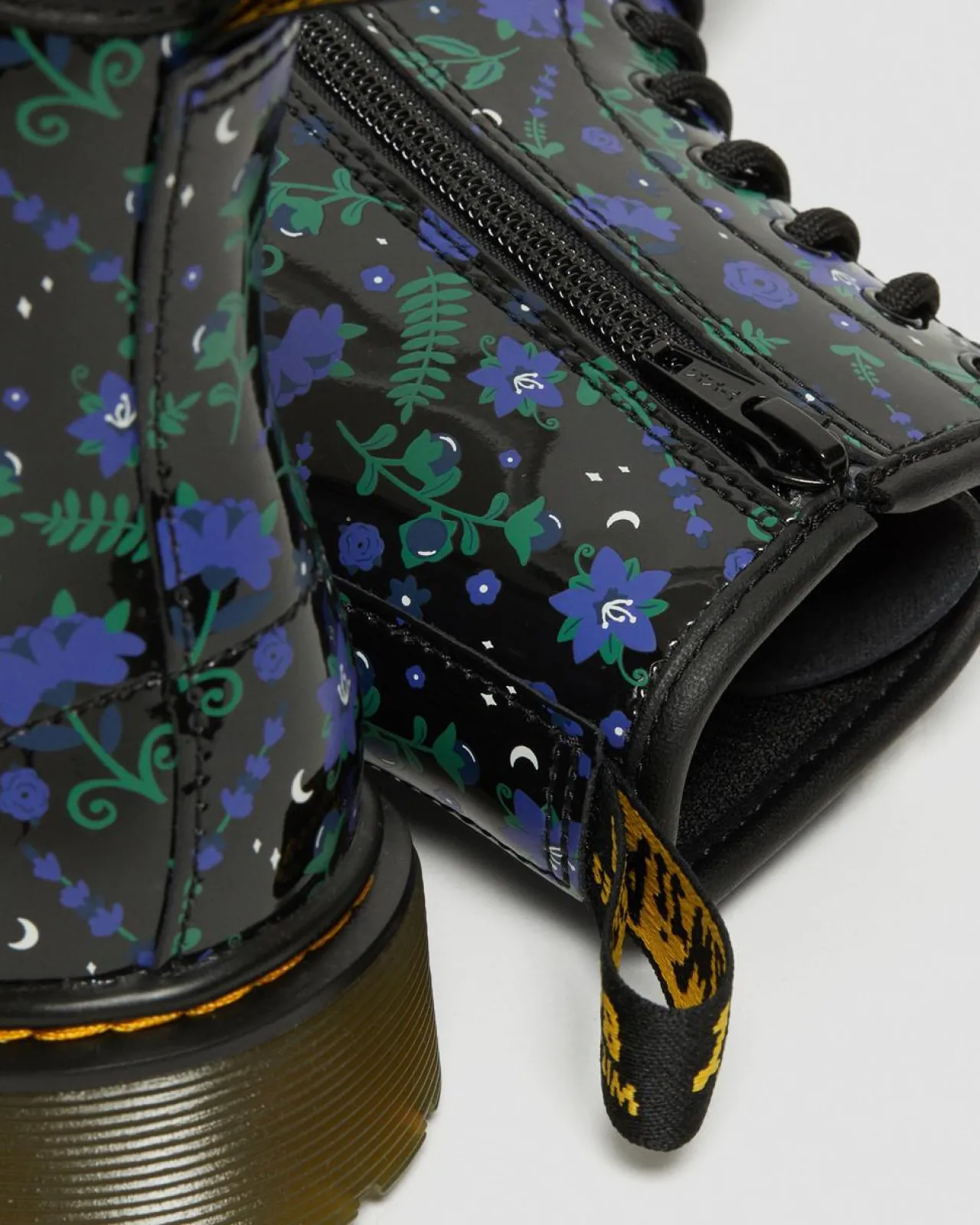 Dr. Martens Junior 1460 Mystic Floral Leren Veterlaarzen^UNISEX Sale Voor Kinderen