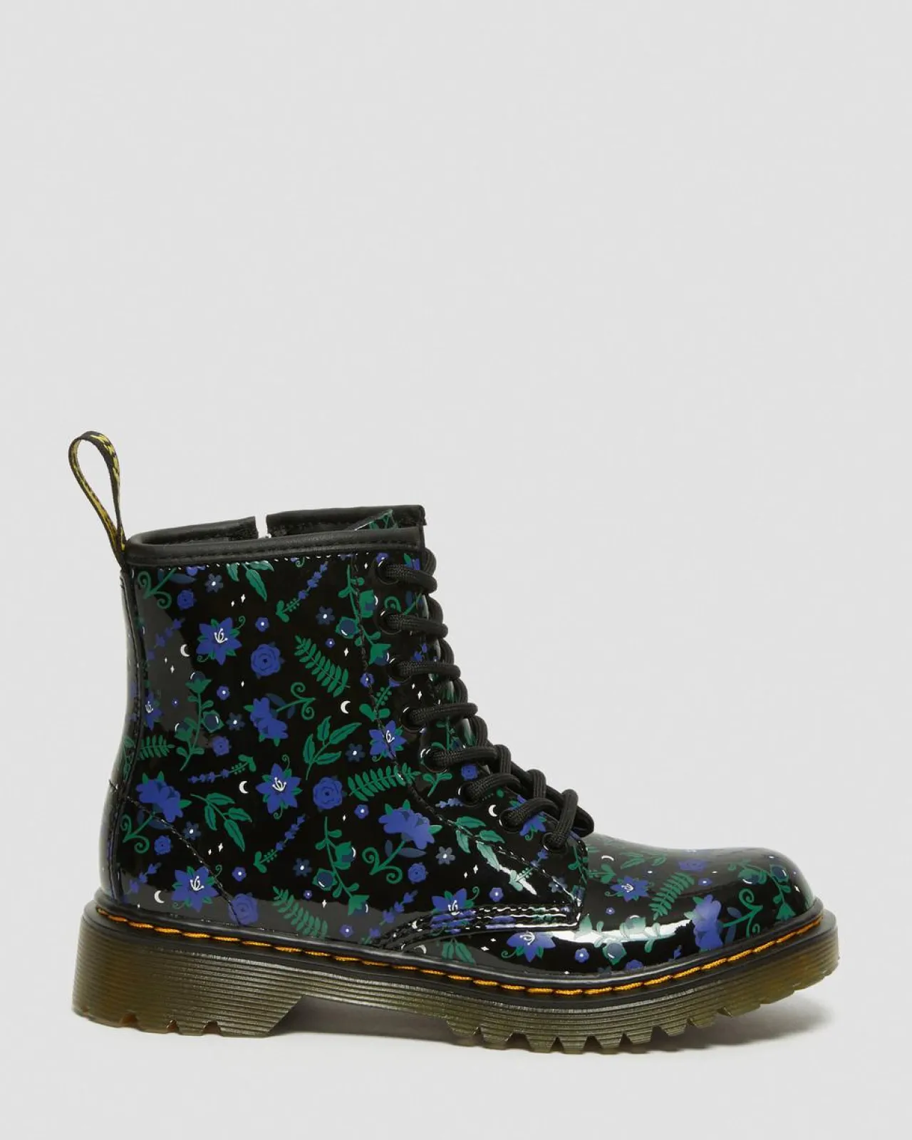 Dr. Martens Junior 1460 Mystic Floral Leren Veterlaarzen^UNISEX Sale Voor Kinderen