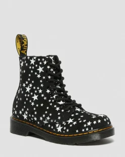 Dr. Martens Junior 1460 Pascal Star Suede Lace Up Boots^ Sale Voor Kinderen