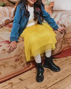 Dr. Martens Junior 1460 Regenboog Leren Veterlaarzen^KIDS Laarzen|Jongens