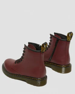 Dr. Martens Junior 1460 Softy T Leren Veterlaarzen^KIDS Meisjes Schoolschoenen|Laarzen