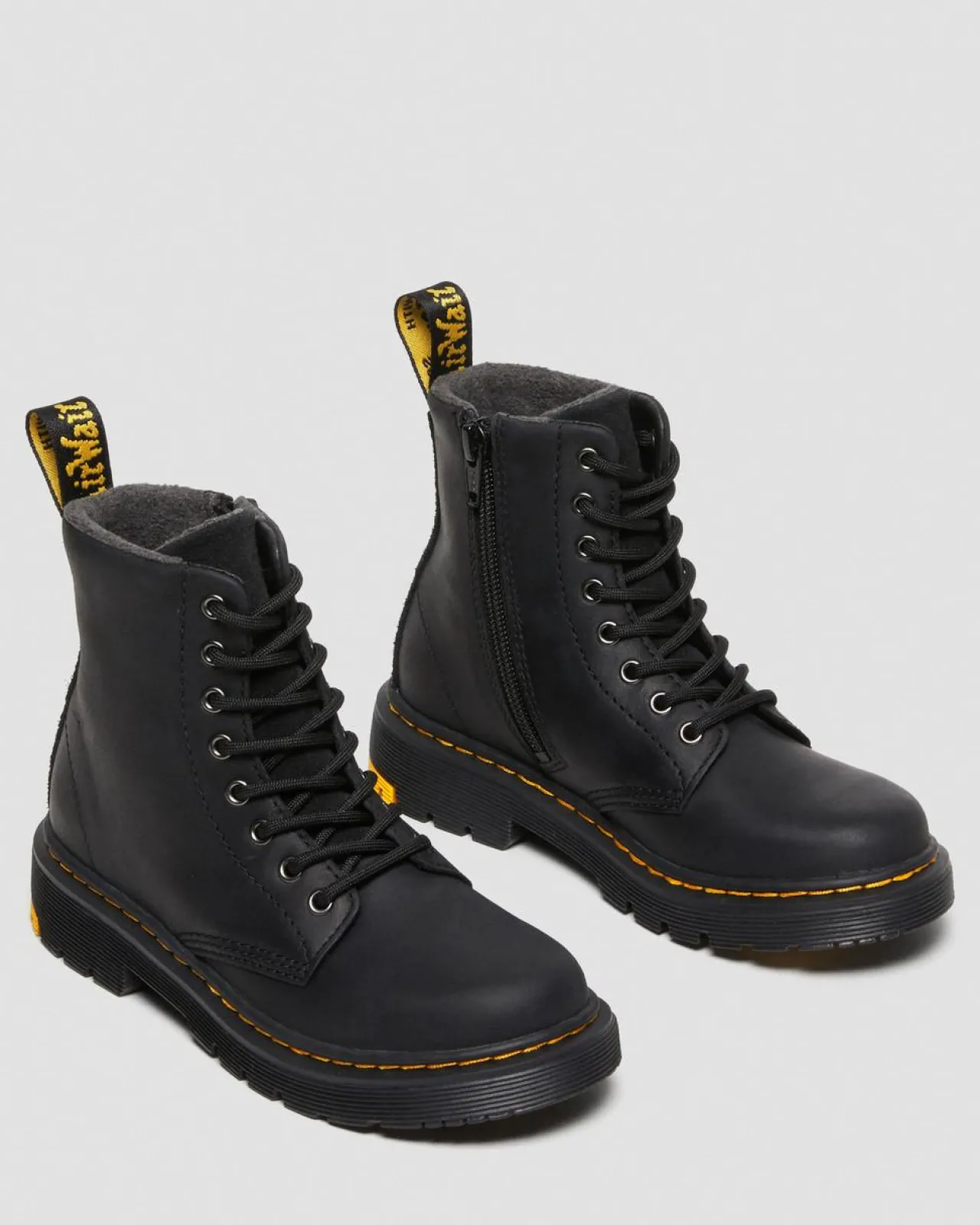 Dr. Martens Junior 1460 Wintergrip Suède Chelsea Veterlaarzen^KIDS Sale Voor Kinderen|Laarzen