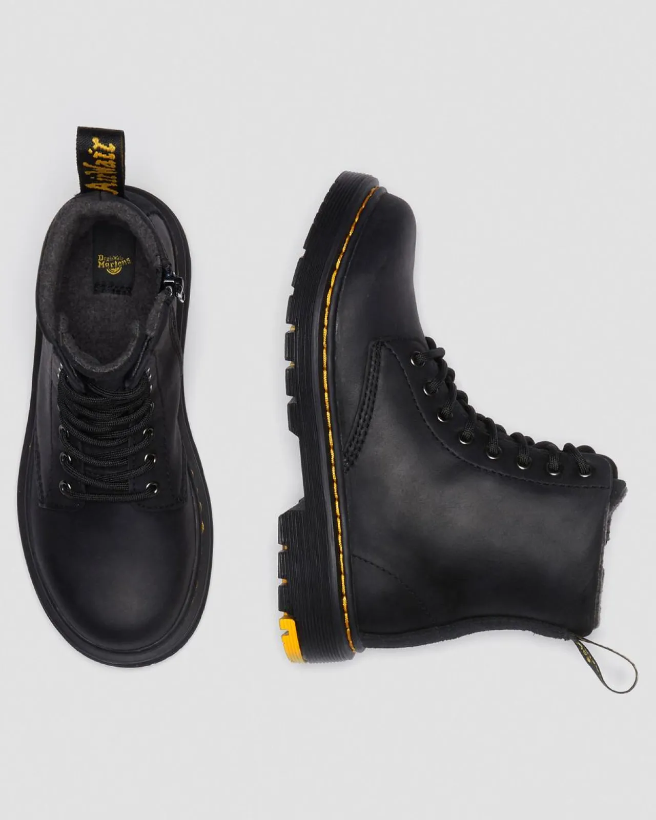 Dr. Martens Junior 1460 Wintergrip Suède Chelsea Veterlaarzen^KIDS Sale Voor Kinderen|Laarzen