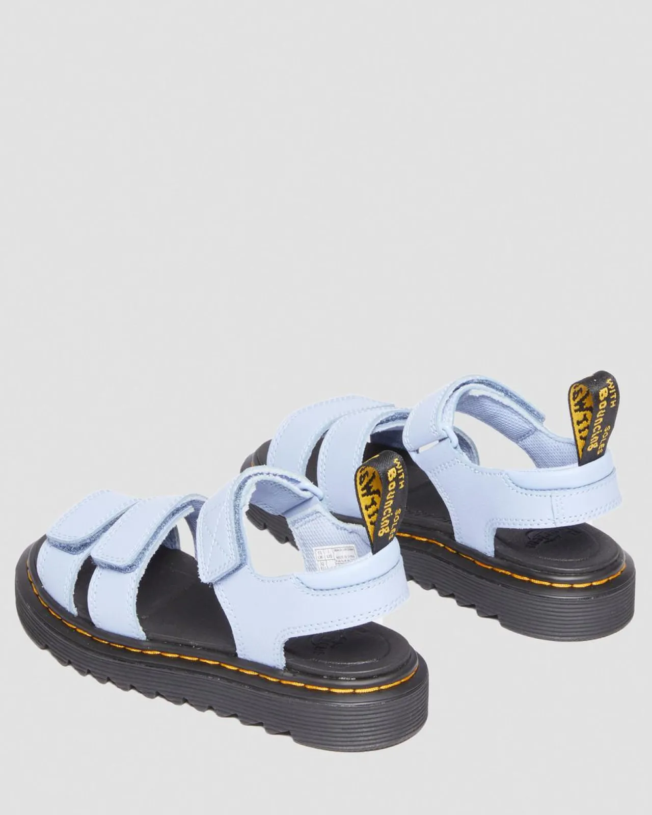 Dr. Martens Junior Klaire Athena Leren Velcro Sandalen met Band^UNISEX Sale Voor Kinderen|Maat 28 Tot 36 - Kind