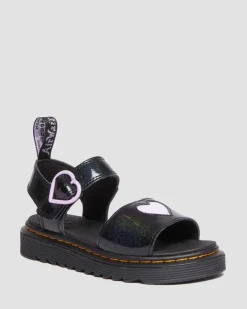 Dr. Martens Junior Marlowe Galaxy Shimmer Hart Sandalen^KIDS Sale Voor Kinderen|Maat 28 Tot 36 - Kind