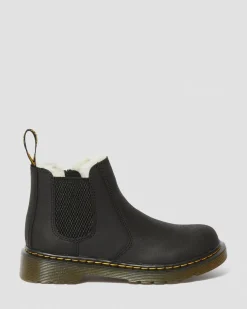 Dr. Martens Kinderen 2976 Leonore Gevoerde Chelsea Boots^KIDS Sale Voor Kinderen|Meisjes Schoolschoenen