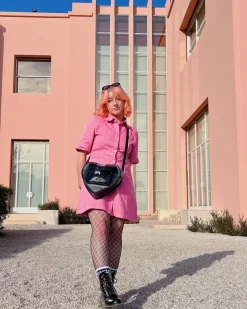 Dr. Martens Leren Hartvormige Tas^ACCESSORIES Tassen|Trending Stijlen