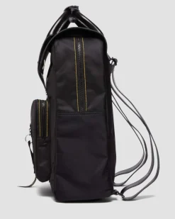 Dr. Martens LITE ALPHA INDUSTRIES LEREN & NYLON RUGZAK^UNISEX Tassen|Nieuw Binnen
