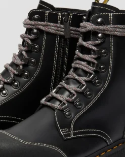 Dr. Martens Moreno Smooth Leather Platform Boots^GIFTS Enkellaarzen|Veterlaarzen
