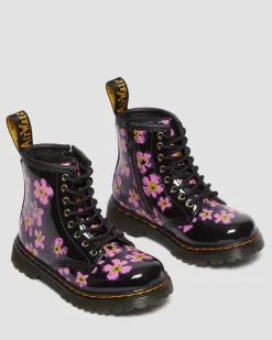 Dr. Martens Peuter 1460 Floral Lak Laarzen^KIDS Sale Voor Kinderen|Meisjes Schoolschoenen