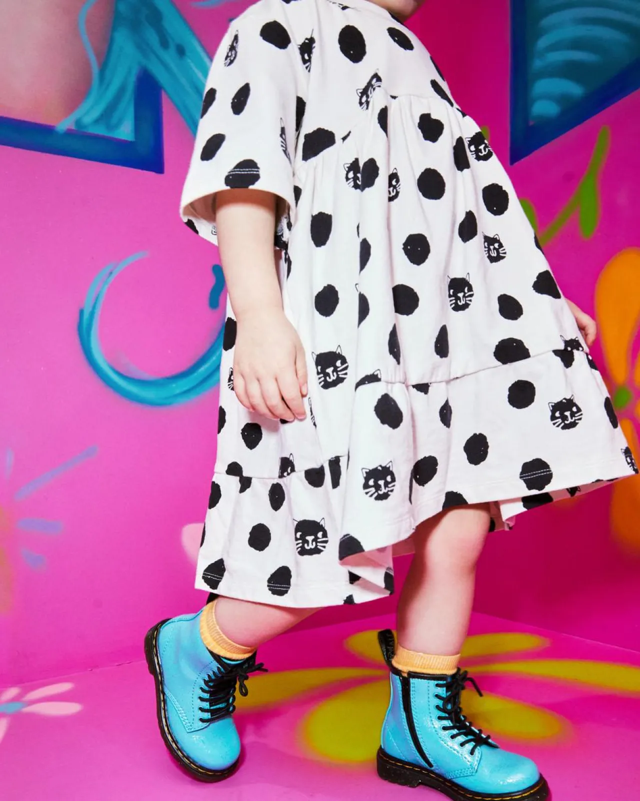 Dr. Martens Peuter 1460 Glitter Veterlaarzen^KIDS Sale Voor Kinderen|Laarzen