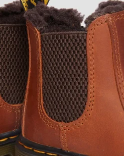 Dr. Martens Peuter 2976 Leonore Leren Laarzen^UNISEX Sale Voor Kinderen|Laarzen