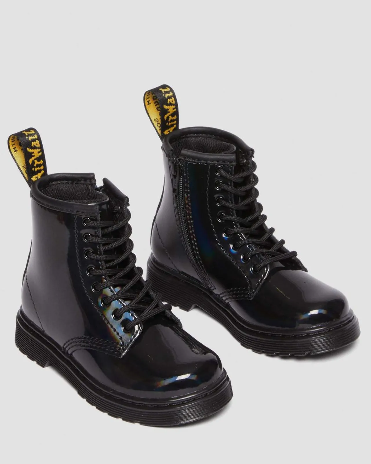 Dr. Martens Peuter 1460 Regenboog Leren Veterlaarzen^KIDS Jongens|Laarzen