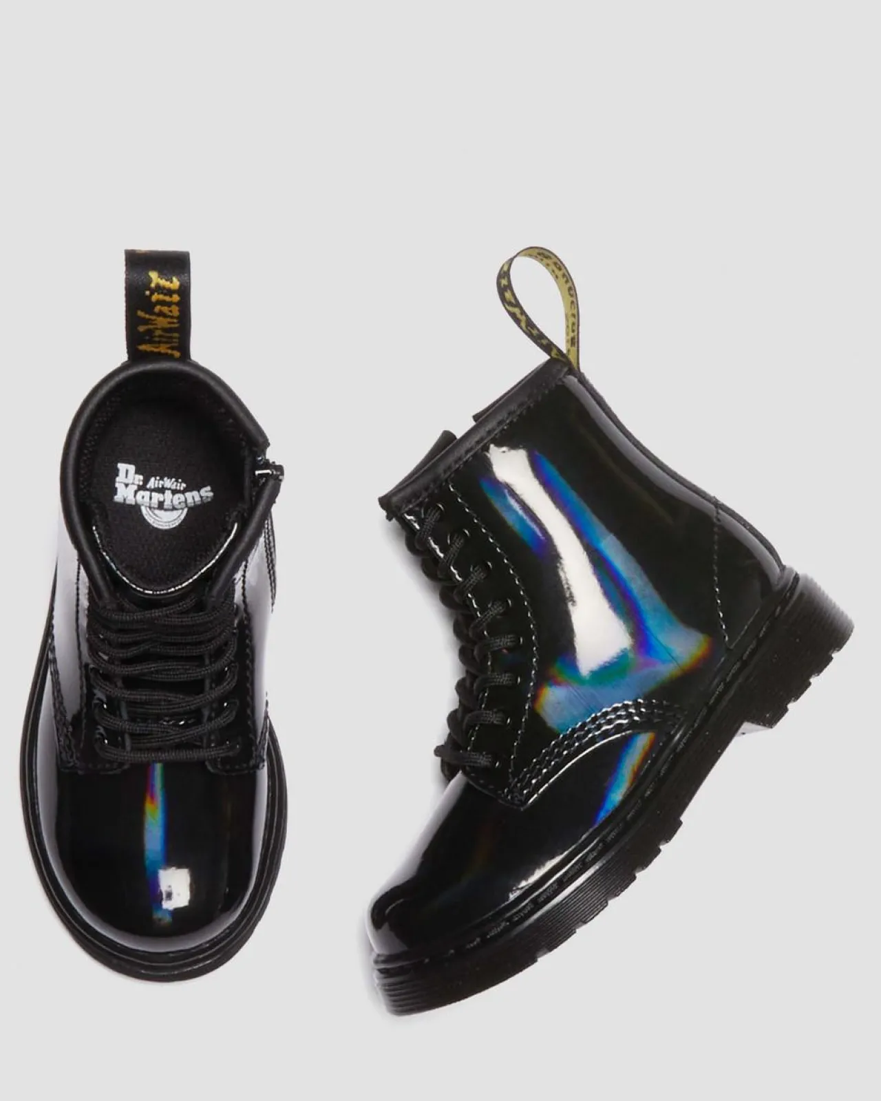 Dr. Martens Peuter 1460 Regenboog Leren Veterlaarzen^KIDS Jongens|Laarzen