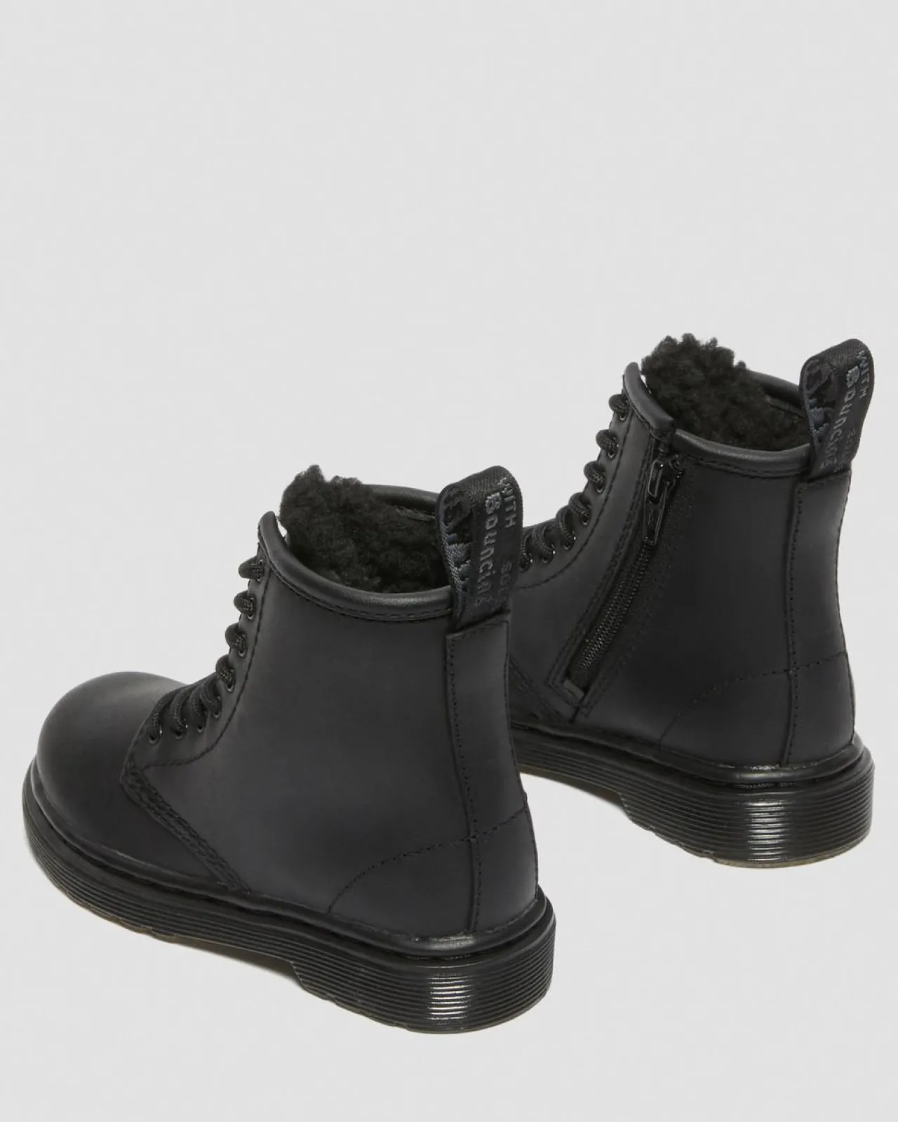 Dr. Martens Peuter 1460 Serena Imitatiebont Gevoerde Leren Laarzen^KIDS Jongens|Laarzen