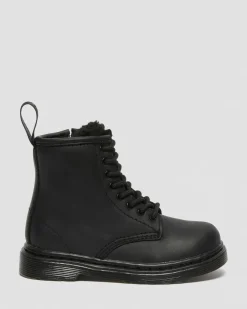 Dr. Martens Peuter 1460 Serena Imitatiebont Gevoerde Leren Laarzen^KIDS Jongens|Laarzen