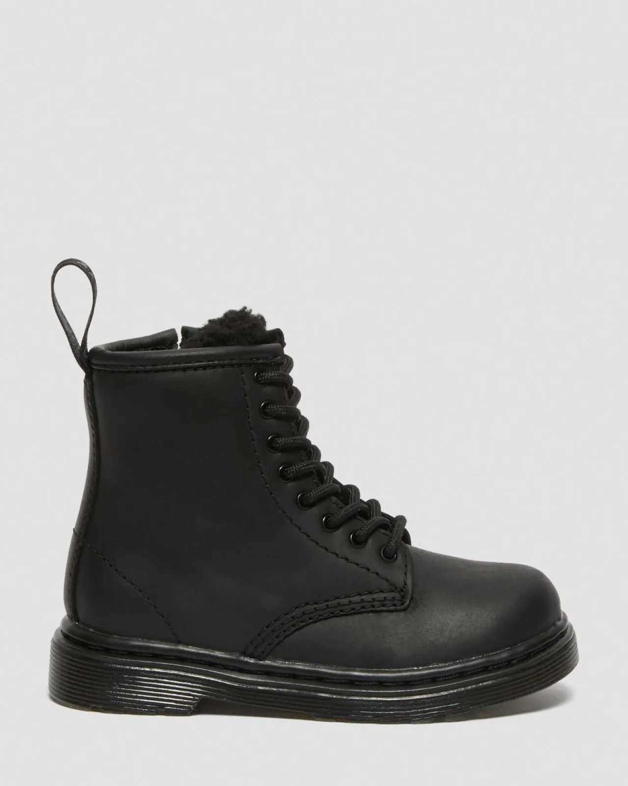 Dr. Martens Peuter 1460 Serena Imitatiebont Gevoerde Leren Laarzen^KIDS Jongens|Laarzen