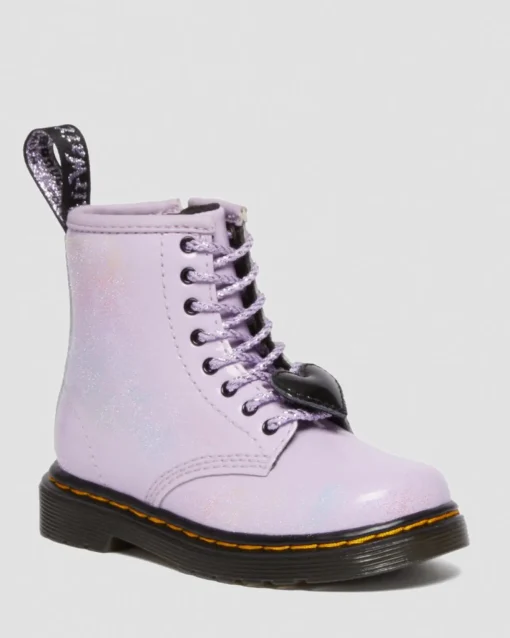 Dr. Martens Peuter 1460 Shimmer Hart Veterlaarzen^KIDS Sale Voor Kinderen|Laarzen