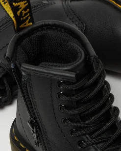 Dr. Martens Peuter 1460 Softy T Leren Veterlaarzen^KIDS Meisjes Schoolschoenen|Jongens Schoolschoenen