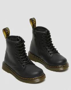 Dr. Martens Peuter 1460 Softy T Leren Veterlaarzen^KIDS Meisjes Schoolschoenen|Jongens Schoolschoenen