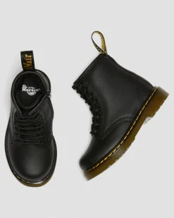Dr. Martens Peuter 1460 Softy T Leren Veterlaarzen^KIDS Meisjes Schoolschoenen|Jongens Schoolschoenen