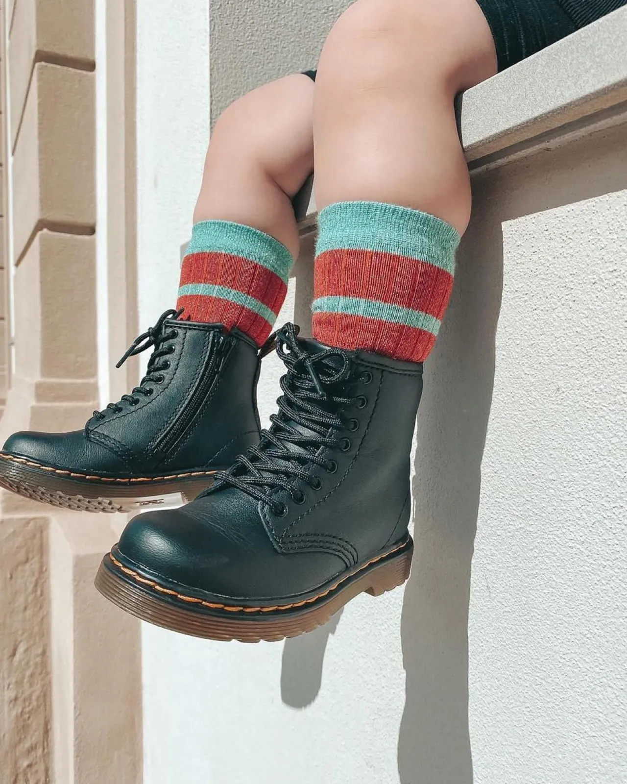 Dr. Martens Peuter 1460 Softy T Leren Veterlaarzen^KIDS Meisjes Schoolschoenen|Jongens Schoolschoenen