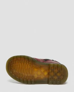 Dr. Martens Peuter 1460 Softy T Leren Veterlaarzen^KIDS Meisjes Schoolschoenen|Jongens Schoolschoenen