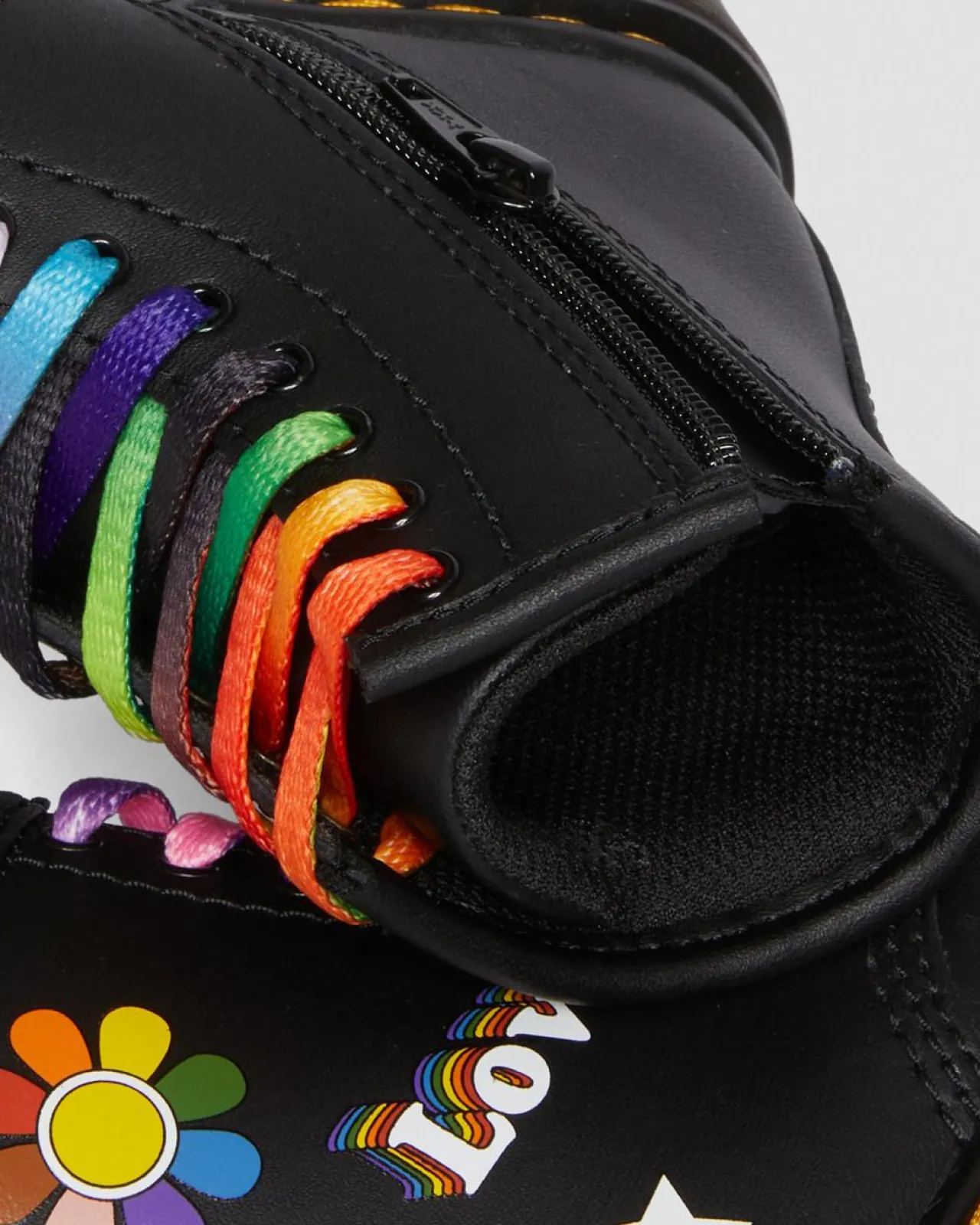 Dr. Martens Peuter 1460 Voor Pride Leren Veterlaarzen^KIDS Sale Voor Kinderen|Meisjes Schoolschoenen