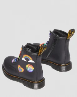 Dr. Martens Peuter 1460 Voor Pride Leren Veterlaarzen^KIDS Sale Voor Kinderen|Meisjes Schoolschoenen